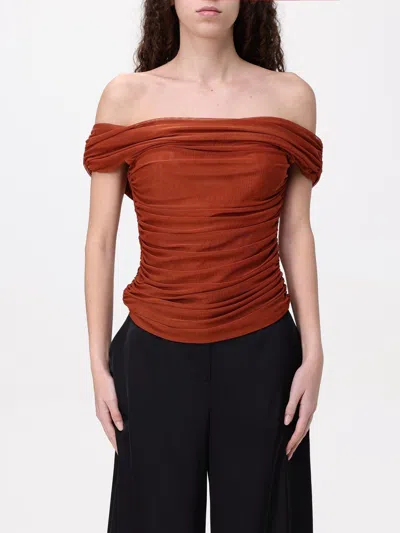 Hanita Top  Woman Color Orange