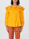 Hanita Top  Woman Color Orange In Orange