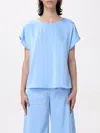 Hanita Top  Woman Color Sky Blue In Sky Blue