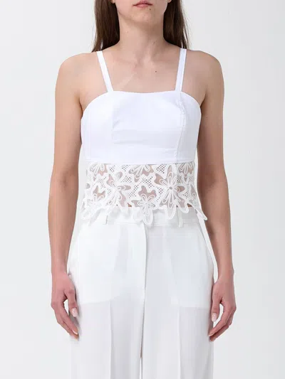 Hanita Top  Woman Color White