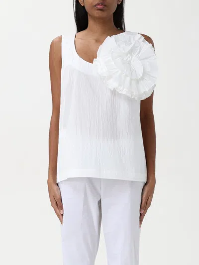Hanita Top  Woman Color Yellow Cream