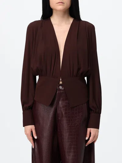 Hanita Top Woman Color Brown