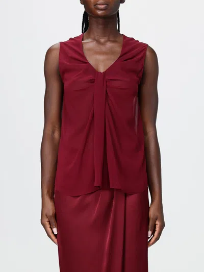 Hanita Top Woman Color Burgundy In Multi