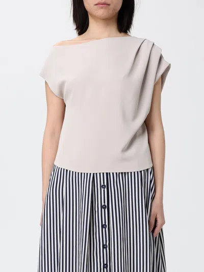Hanita Top  Woman Color Beige In Neutral