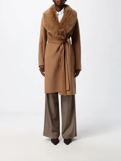 Hanita Waistcoat Woman Color Camel