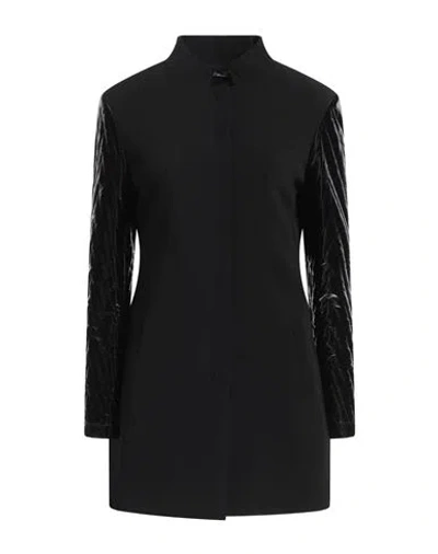 Hanita Woman Coat Black Size S Polyester