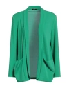 Hanita Woman Jacket Green Size 10 Polyester, Elastane