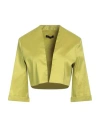 Hanita Woman Jacket Lime Green Size 8 Polyester, Nylon, Elastane