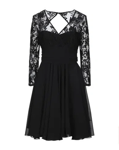 Hanita Short Dresses In Black