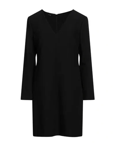 Hanita Woman Mini Dress Black Size S Polyester
