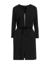 Hanita Woman Mini Dress Black Size S Viscose, Nylon, Elastane In Black