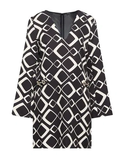 Hanita Woman Mini Dress Black Size Xxs Polyester