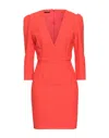 Hanita Short Dresses In Red
