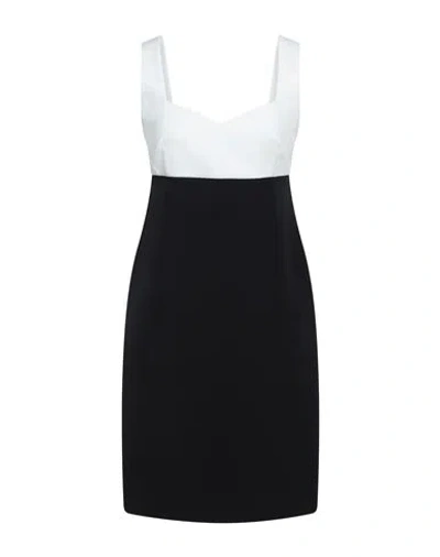 Hanita Woman Mini Dress White Size Xxl Polyester, Elastane
