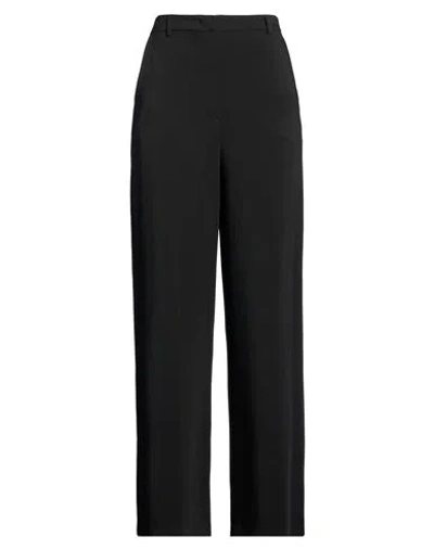 Hanita Woman Pants Black Size 10 Viscose, Elastane