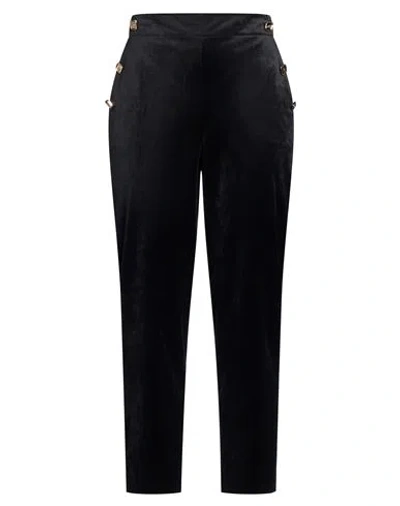 Hanita Woman Pants Black Size 12 Polyester
