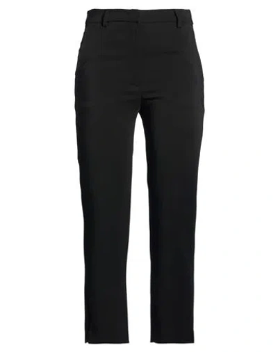 Hanita Woman Pants Black Size 2 Viscose, Elastane