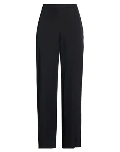 Hanita Woman Pants Black Size 8 Polyester, Elastane