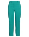 Hanita Woman Pants Emerald Green Size 6 Polyester, Elastane In Green