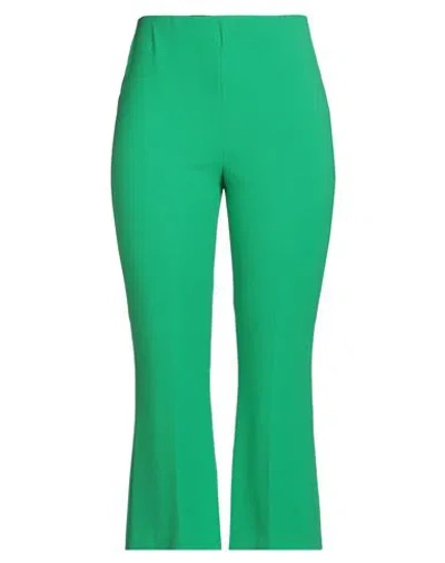 Hanita Woman Pants Green Size 10 Polyester