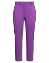 Hanita Woman Pants Mauve Size 6 Viscose, Nylon, Elastane