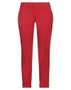Hanita Woman Pants Red Size 6 Polystyrene