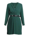 Hanita Woman Playsuit Dark Green Size M Polyester In Green