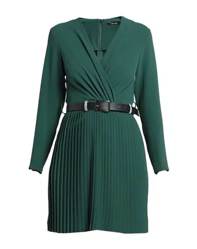 Hanita Woman Playsuit Dark Green Size M Polyester