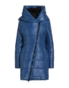 Hanita Woman Puffer Blue Size M Nylon