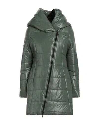 Hanita Woman Puffer Green Size M Nylon