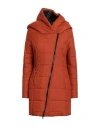 Hanita Woman Puffer Orange Size M Nylon