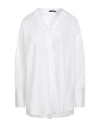 Hanita Woman Shirt White Size M Cotton In White