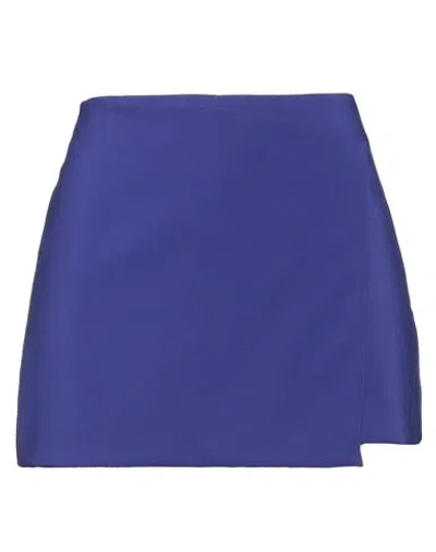 Hanita Woman Shorts & Bermuda Shorts Purple Size 6 Polyester, Elastane