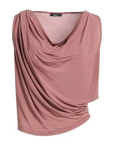 Hanita Woman Top Antique Rose Size Xs Viscose, Elastane In Pink