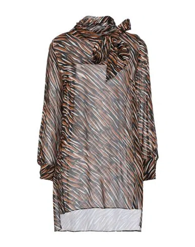 Hanita Woman Top Black Size S Viscose