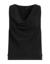 Hanita Woman Top Black Size Xs Polyester, Elastane