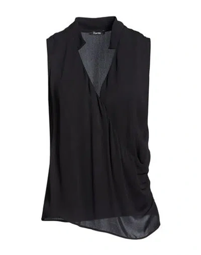 Hanita Woman Top Black Size Xs Viscose