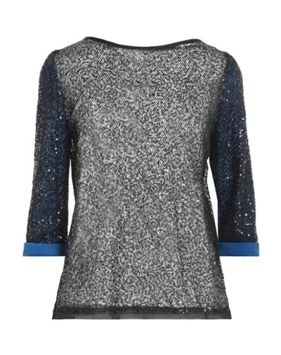 Hanita Woman Blouse Bright Blue Size S Polyester