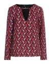 Hanita Woman Top Fuchsia Size S Polyester, Elastane