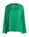 Hanita Woman Top Green Size L Polyester