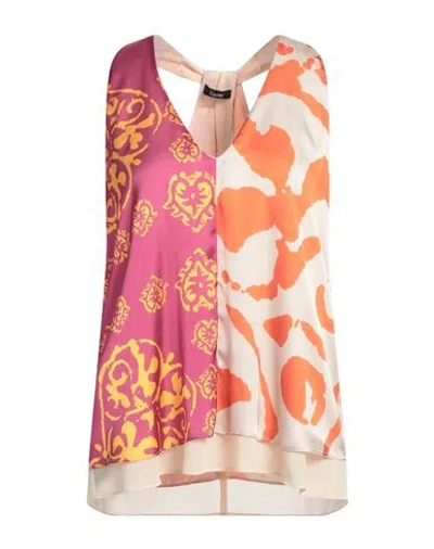 Hanita Woman Top Magenta Size 6 Polyester