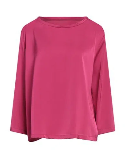 Hanita Woman Top Magenta Size M Polyester