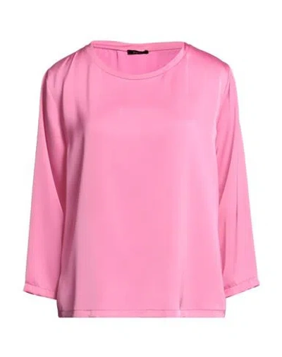 Hanita Woman Top Pink Size S Polyester