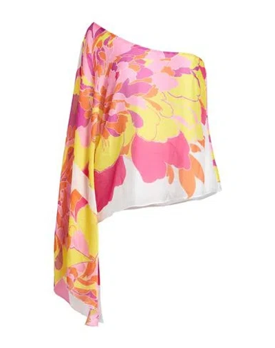 Hanita Woman Top Pink Size Xxs Polyester