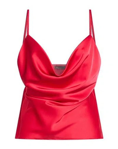 Hanita Woman Top Red Size M Polyester