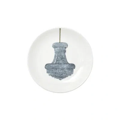 Hankook 1943 Thibaud Herem Objet 5" Plate (chandelier) In White