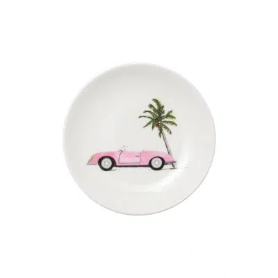 Hankook 1943 Thibaud Herem Objet 5" Plate (summer Car) In Pink