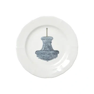 Hankook 1943 Thibaud Herem Objet 6" Plate (chandelier) In White