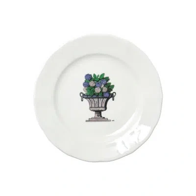 Hankook 1943 Thibaud Herem Objet 6" Plate (hydrangea) In White