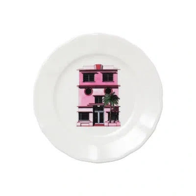 Hankook 1943 Thibaud Herem Objet 6" Plate (village) In White